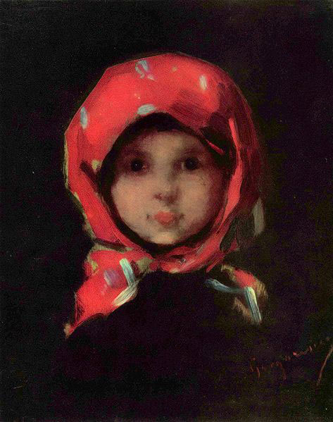 Portrait of a little girl